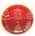 Тарелка картонная НГ d-230 "Новогодняя ночь" (1*10)