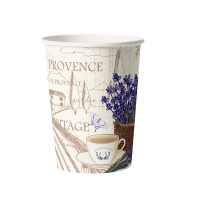 Набор стаканов карт. 250мл "Прованс" (1*6/144уп)