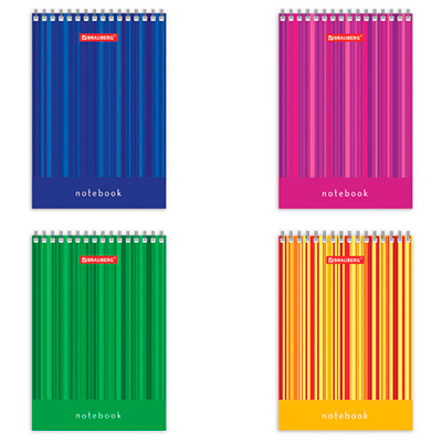 Блокнот А6 40л. на спирали