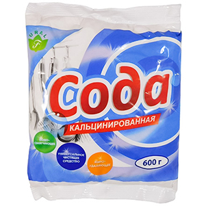 Сода кальцинированная 600гр. (1/20)