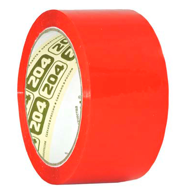 Скотч 48*66 красный (1/6/36)