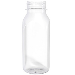 ПЭТ квадратная 0,5л. МОЛОКО с колпачком (1*100)