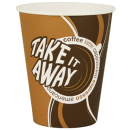 Стакан 165мл. для горячего Coffe Take Away (1*50/40уп)