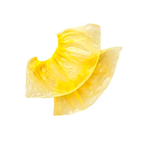 Бахилы эконом, желтые, синие 20мкм (1*100пар/30уп)