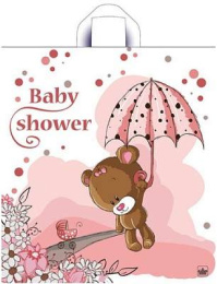 Пакет с петлевой ручкой 36*40-37мкм "Мой медвежонок" (1*50/6уп)