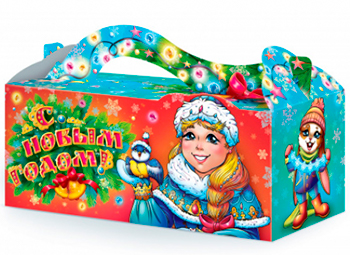 Подарок НГ "Снегурочка" 500г (1/250)