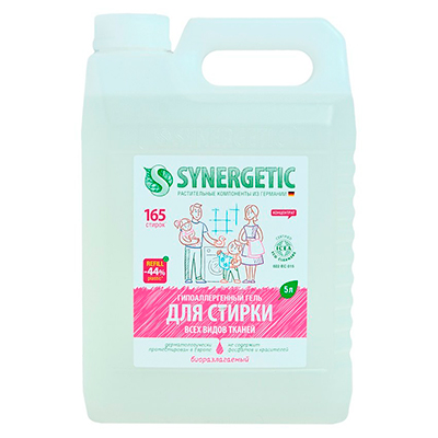 Средство для стирки белья "Synergetic" 5л.