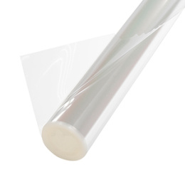 Пленка упаковочная цветочная прозрачная 70см, 40мкм, 500гр