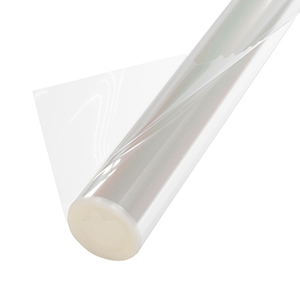 Пленка упаковочная цветочная прозрачная 70см, 40мкм, 500гр