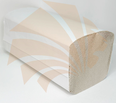 Полотенца V-сложения VМЧ серые 250л (1/20)