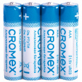 Батарейка CROMEX ААА мизинчиковая алкалиновая (1*4)
