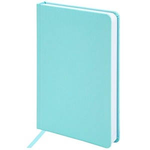 Ежедневник недатированный А5, балакрон, 136л, мятный, арт.111660