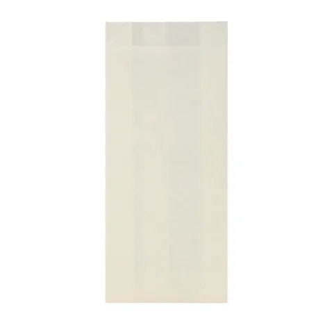 Пакет бумажный 210*80*35 белый (1*100)