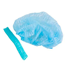 Шапочка шарлота Голубая (1*100)