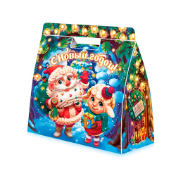 Подарок НГ Сумка "С Барашком" 1,2кг (1/220)																														