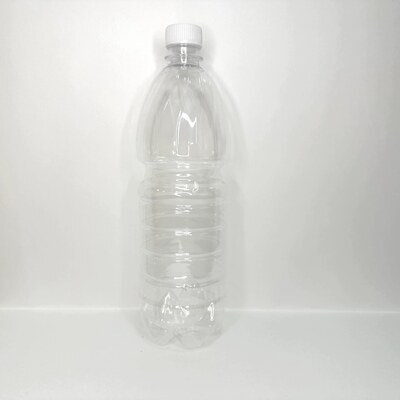 ПЭТ бутылка   1л с колпачком (1*50)