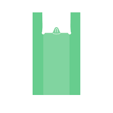 Пакет-майка 24*45-10мкм "Зеленый" (1*100/50уп) 