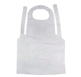 Фартук белый ПНД (1*100/10уп)