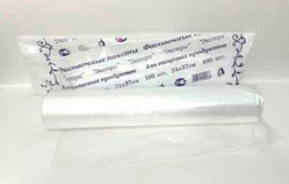 Пакет фасовочный 24*37-10мкм "Бабочка" ролик (1*100/100уп) 