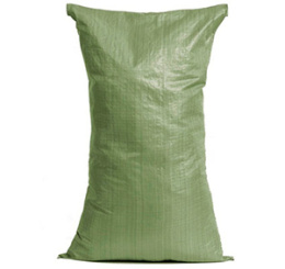 Мешок полипропиленовый 50*90 (55*95) зеленый (1*100/10уп)