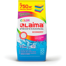 Стиральный порошок "LAIMA PROFESSIONAL Color" 15кг МАРКИРОВКА																													