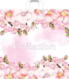 Пакет с петлевой ручкой 55*55-60мкм "Весенняя коллекция" (1/25/250шт)