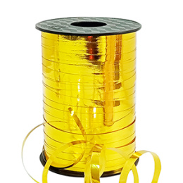 Лента на бобине 5мм/250м Золотая металлизированная