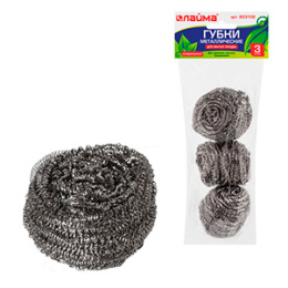 Губка металлическая "Лайма" (1*3)