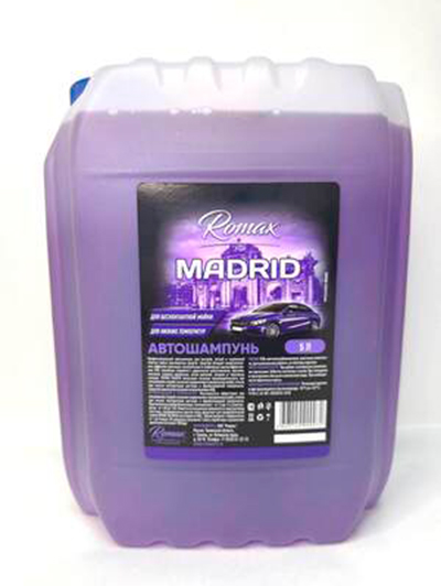 Автошампунь "Romax" Madrid 5л