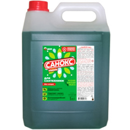 Чистящее средство от ржавчины "Санокс" 5л. (1/3)