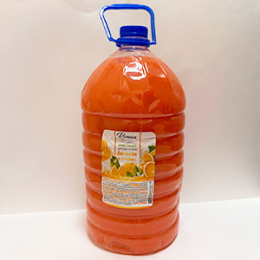 Крем-мыло для рук и тела "Romax" Апельсин и сливки 5л. (1/4)