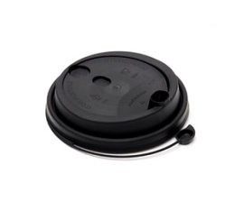 Крышка для стакана со СЪЕМНЫМ питейником d-80 черная (1*50/20уп)