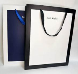 Пакет подарочный 26*32 "Люкс", 4 цвета (1/12)