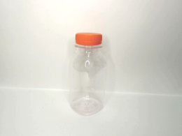 ПЭТ квадратная 0,25л. МОЛОКО с колпачком (1*100)