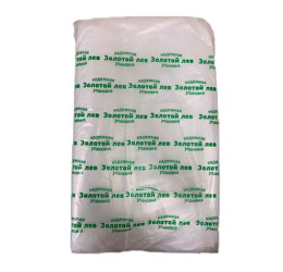 Пакет фасовочный 25*40-25мкм "Золотой лев" ПВД (1*500/8уп) Ан