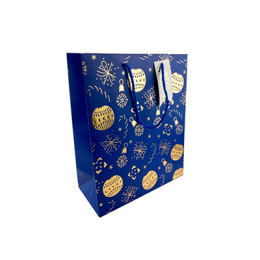 Пакет подарочный НГ 33*44 в ассортименте (1/12)