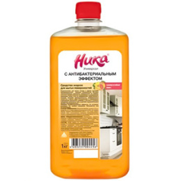 Средство для мытья поверхностей Ника "Универсал" с антибактериальным эффектом 1л. (1/12)