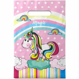 Пакет с вырубной ручкой 20*30-30мкм "Лето" (1*100)