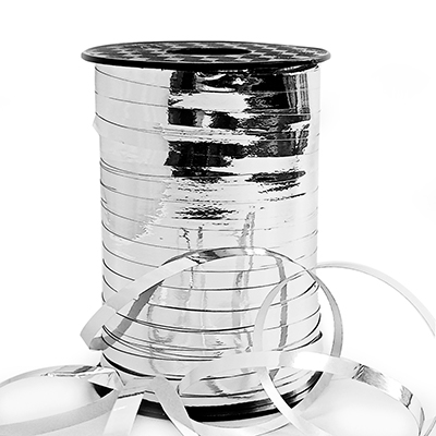 Лента на бобине 5мм/250м Серебро металлизированная