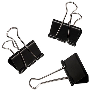 Зажим для бумаг 15мм (1/12)