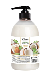Гель-мыло для рук и тела "Romax" Кокос 1л. (1/8)
