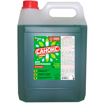 Чистящее средство от ржавчины "Санокс" 5л. (1/3)