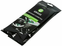 Салфетка влажная для авто GRASS в ассортименте (1/16)