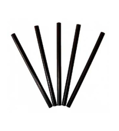 Трубка прямая ТОЛСТАЯ Черная (1*250/23уп)