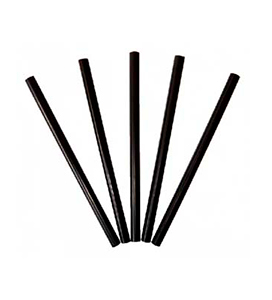 Трубка прямая ТОЛСТАЯ Черная (1*250/23уп)