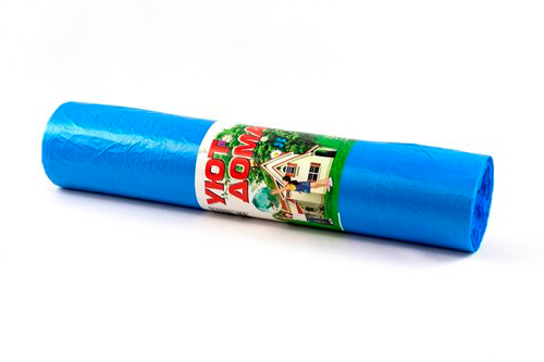 Мешок мусорный 120л. "Ижевск", голубой (1*50/20уп)