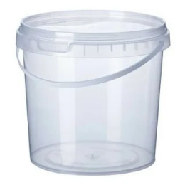 Ведро круглое с крышкой    1л. (1/10/50/150)
